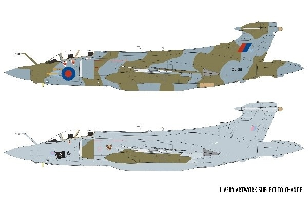 Airfix 1:72 Blackburn Buccaneer S.2 RAF i gruppen SPORT, FRITID & HOBBY / Hobby / Plastik modeller / Fly & Helikoptere hos TP E-commerce Nordic AB (A06962)