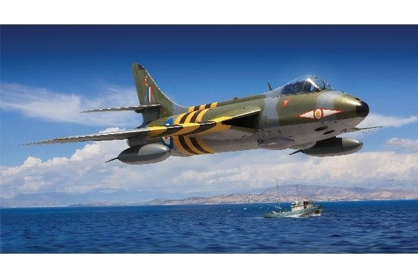 Airfix 1:48 Hawker Hunter F.4/F.5/J.34 i gruppen SPORT, FRITID & HOBBY / Hobby / Plastik modeller / Fly & Helikoptere hos TP E-commerce Nordic AB (A06972)