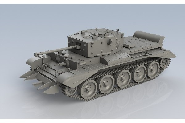 Airfix 1:35 Cruiser Mk.VIII A27M Cromwell Mk.IV i gruppen SPORT, FRITID & HOBBY / Hobby / Plastik modeller / Militære køretøjer (land) hos TP E-commerce Nordic AB (A06981)