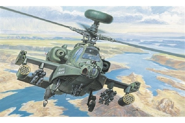 Italeri 1:72 AH-64 D APACHE LONGBOW i gruppen SPORT, FRITID & HOBBY / Hobby / Plastik modeller / Fly & Helikoptere hos TP E-commerce Nordic AB (A07051)