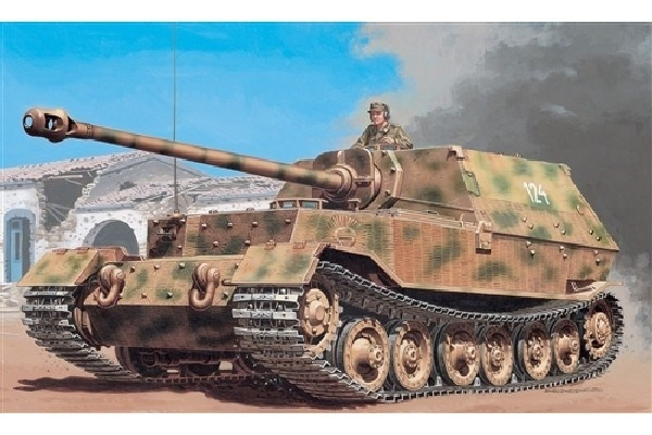 Italeri 1:35 Sd.Kfz.184 PanzerJaeger Elefant i gruppen SPORT, FRITID & HOBBY / Hobby / Plastik modeller / Militære køretøjer (land) hos TP E-commerce Nordic AB (A07054)