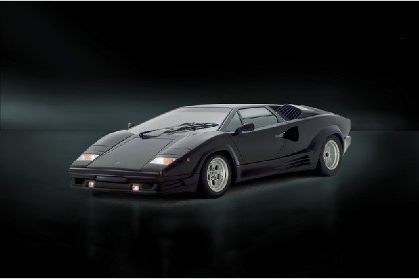 Italeri 1:24 LAMBORGHINI COUNTACH 25th Anniversary i gruppen SPORT, FRITID & HOBBY / Hobby / Plastik modeller / Biler hos TP E-commerce Nordic AB (A07125)