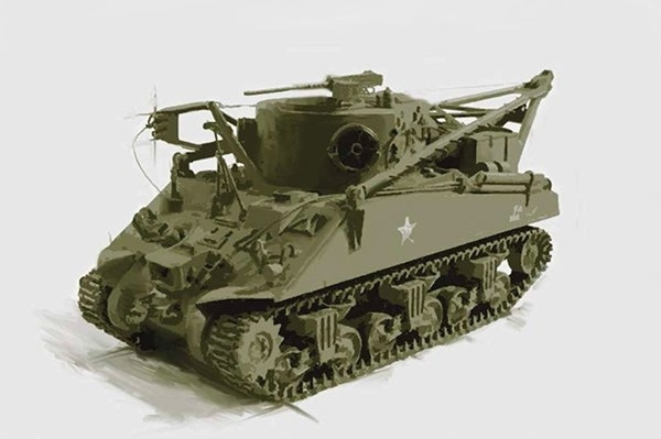 Italeri 1:35 M32 RECOVERY VEHICLE i gruppen SPORT, FRITID & HOBBY / Hobby / Plastik modeller / Militære køretøjer (land) hos TP E-commerce Nordic AB (A07163)