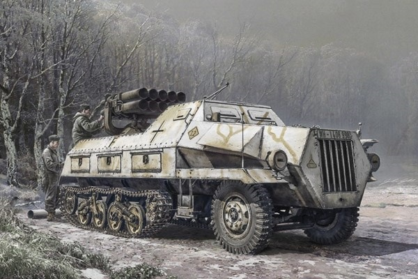 Italeri 1:35 15 cm. PANZERWERFER 42 i gruppen SPORT, FRITID & HOBBY / Hobby / Plastik modeller / Militære køretøjer (land) hos TP E-commerce Nordic AB (A07166)