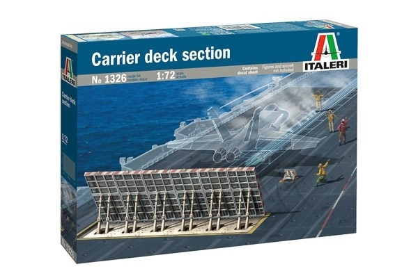 Italeri 1:72 Carrier Deck Section i gruppen SPORT, FRITID & HOBBY / Hobby / Plastik modeller / Fly & Helikoptere hos TP E-commerce Nordic AB (A07287)