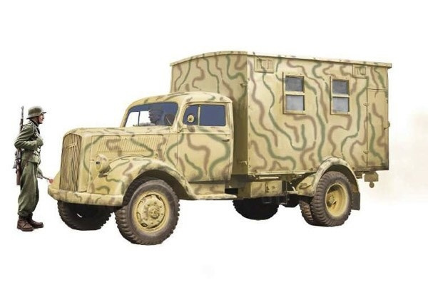 Italeri 1:35 Opel Blitz Radio Truck Sd.Kfz. 305/22 i gruppen SPORT, FRITID & HOBBY / Hobby / Plastik modeller / Militære køretøjer (land) hos TP E-commerce Nordic AB (A07293)