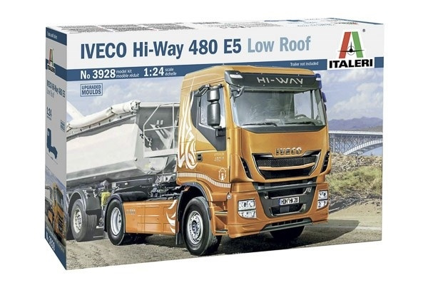 Italeri 1:24 IVECO Hi-Way 480 E5 (Low Roof) i gruppen SPORT, FRITID & HOBBY / Hobby / Plastik modeller / Biler hos TP E-commerce Nordic AB (A07304)