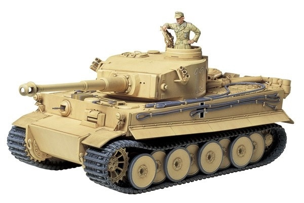 Tamiya 1/35 Tiger I Initial Production i gruppen SPORT, FRITID & HOBBY / Hobby / Plastik modeller / Militære køretøjer (land) hos TP E-commerce Nordic AB (A07336)