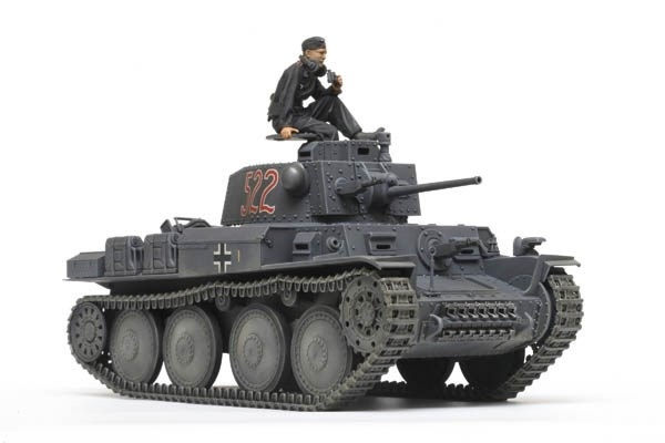 Tamiya 1:35 German Tank Panzerkampfwagen 38(t) Ausf.E/F i gruppen SPORT, FRITID & HOBBY / Hobby / Plastik modeller / Militære køretøjer (land) hos TP E-commerce Nordic AB (A07387)