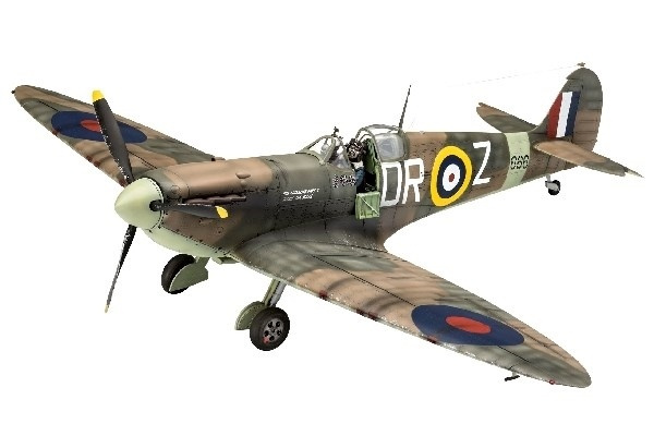 Revell Spitfire Mk,II\'Aces High\'Iron Ma i gruppen SPORT, FRITID & HOBBY / Hobby / Plastik modeller / Startsæt/Gavesæt hos TP E-commerce Nordic AB (A07817)