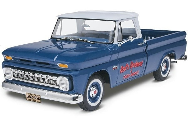 Revell 1966 Chevy Fleetside Pickup i gruppen SPORT, FRITID & HOBBY / Hobby / Plastik modeller / Biler hos TP E-commerce Nordic AB (A08018)