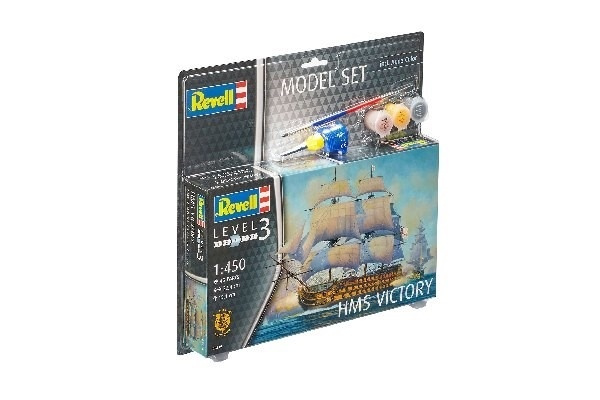 Revell Model Set HMS Victory i gruppen SPORT, FRITID & HOBBY / Hobby / Plastik modeller / Startsæt/Gavesæt hos TP E-commerce Nordic AB (A08142)