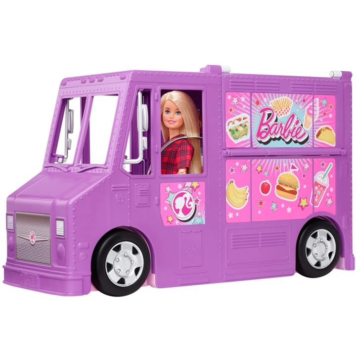 Barbie Food Truck i gruppen LEGETØJ, BØRN & BABY / Legetøj / Docks og tilbehør hos TP E-commerce Nordic AB (A08326)