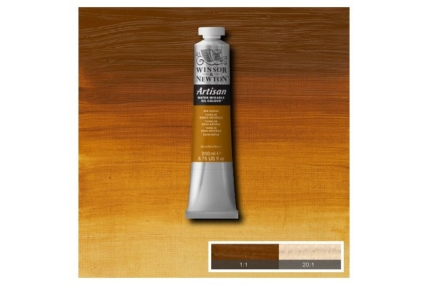 WINSOR Artisan water mix oil 200ml raw sienna 552 i gruppen SPORT, FRITID & HOBBY / Hobby / Mal & Tegn / Kunstnerfarver / Oliemaling hos TP E-commerce Nordic AB (A08978)