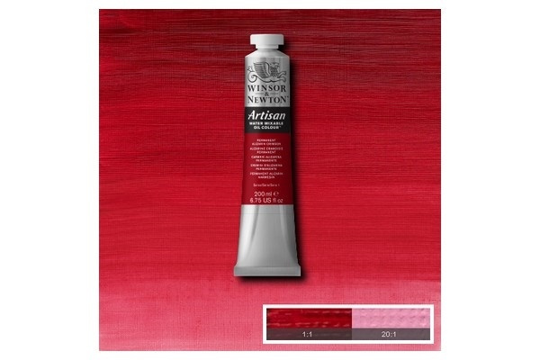 WINSOR Artisan water mix oil 200ml perm alizarin crim 468 i gruppen SPORT, FRITID & HOBBY / Hobby / Mal & Tegn / Kunstnerfarver / Oliemaling hos TP E-commerce Nordic AB (A08981)