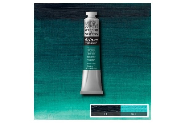 WINSOR Artisan water mix oil 200ml phthalo green 522 i gruppen SPORT, FRITID & HOBBY / Hobby / Mal & Tegn / Kunstnerfarver / Oliemaling hos TP E-commerce Nordic AB (A08987)