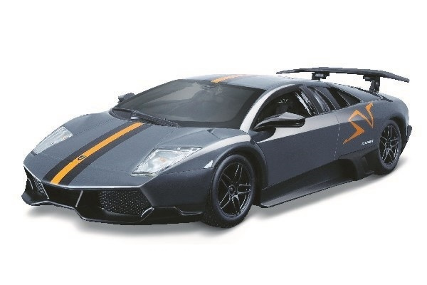 Lamborghini Murciélago LP 670-4 SV 1:24 met. grey i gruppen LEGETØJ, BØRN & BABY / Legetøj / Legetøjsbiler hos TP E-commerce Nordic AB (A09231)