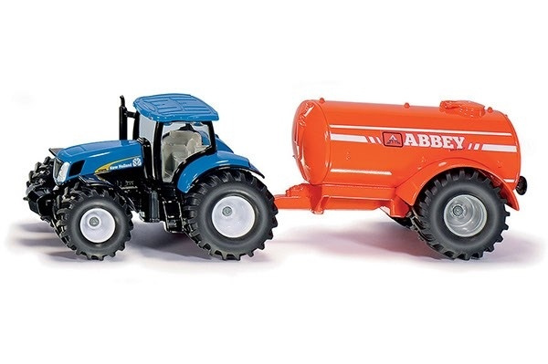 Tractor single axle tank 1:50 i gruppen LEGETØJ, BØRN & BABY / Legetøj / Legetøjsbiler hos TP E-commerce Nordic AB (A09992)