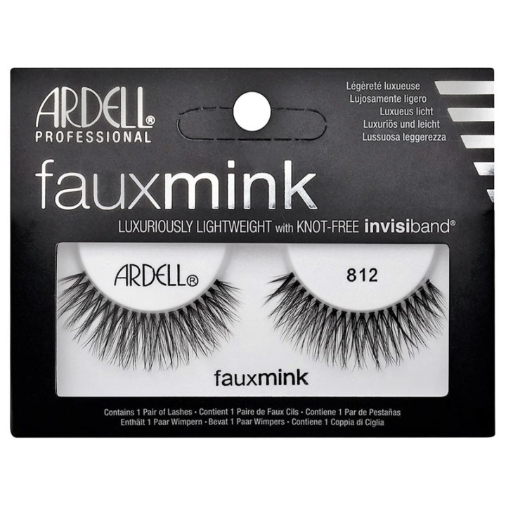 Ardell Faux Mink 812 i gruppen SKØNHED & HELSE / Makeup / Øjne og øjenbryn / Falske øjenvipper hos TP E-commerce Nordic AB (A10266)