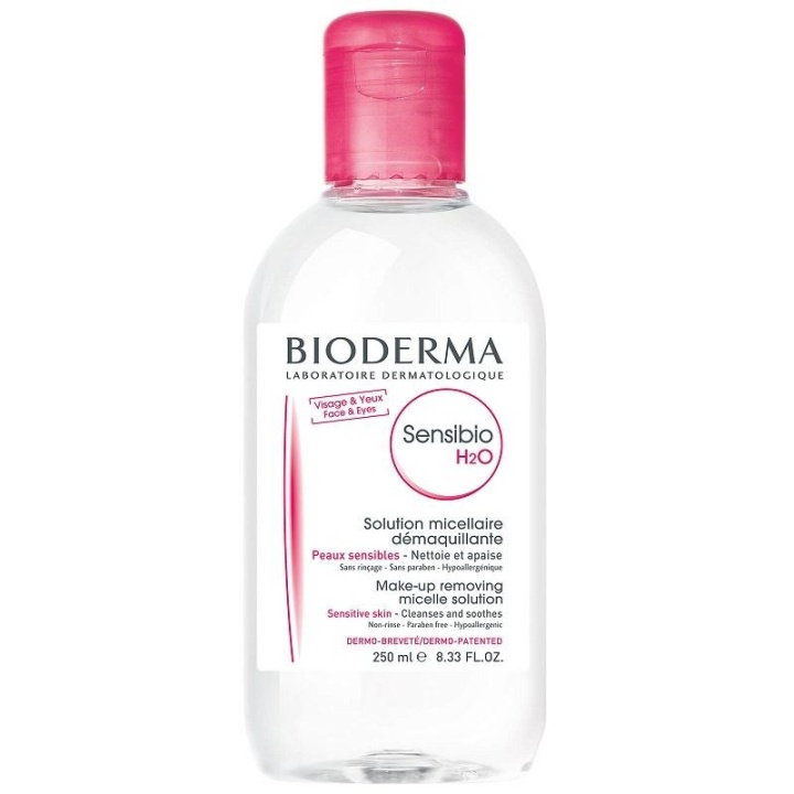 Bioderma Sensibio H2O Micelle Solution 250ml i gruppen SKØNHED & HELSE / Hudpleje / Ansigt / Rengøring hos TP E-commerce Nordic AB (A10487)