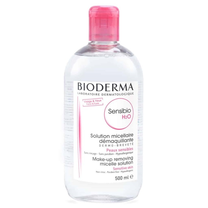 Bioderma Sensibio H2O Micelle Solution 500ml i gruppen SKØNHED & HELSE / Hudpleje / Ansigt / Rengøring hos TP E-commerce Nordic AB (A10488)