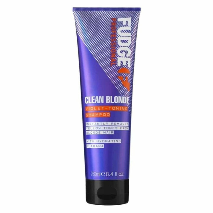 Fudge Clean Blonde Violet Toning Shampoo 250ml i gruppen SKØNHED & HELSE / Hår og styling / Hårpleje / Hårfarve / Sølv shampoo hos TP E-commerce Nordic AB (A10920)