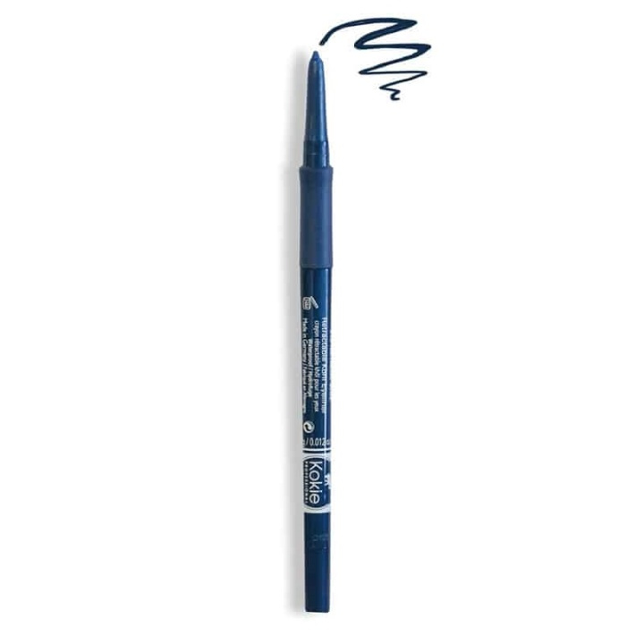 Kokie Retractable Kohl Eyeliner - Metallic Blue i gruppen SKØNHED & HELSE / Makeup / Øjne og øjenbryn / Eyeliner / Kajal hos TP E-commerce Nordic AB (A11463)