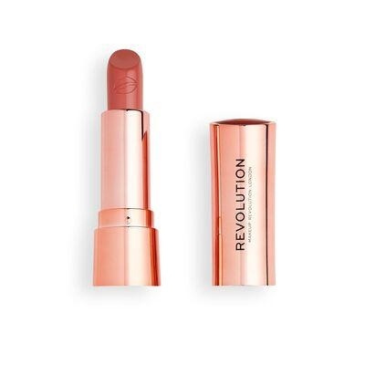 Makeup Revolution Satin Kiss Lipstick - Icon i gruppen SKØNHED & HELSE / Makeup / Læber / Læbestift hos TP E-commerce Nordic AB (A12018)