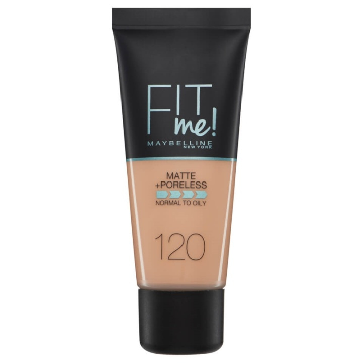 Maybelline Fit Me Matte + Poreless Foundation- 120 Classic Ivory i gruppen SKØNHED & HELSE / Makeup / Makeup ansigt / Foundation hos TP E-commerce Nordic AB (A12137)