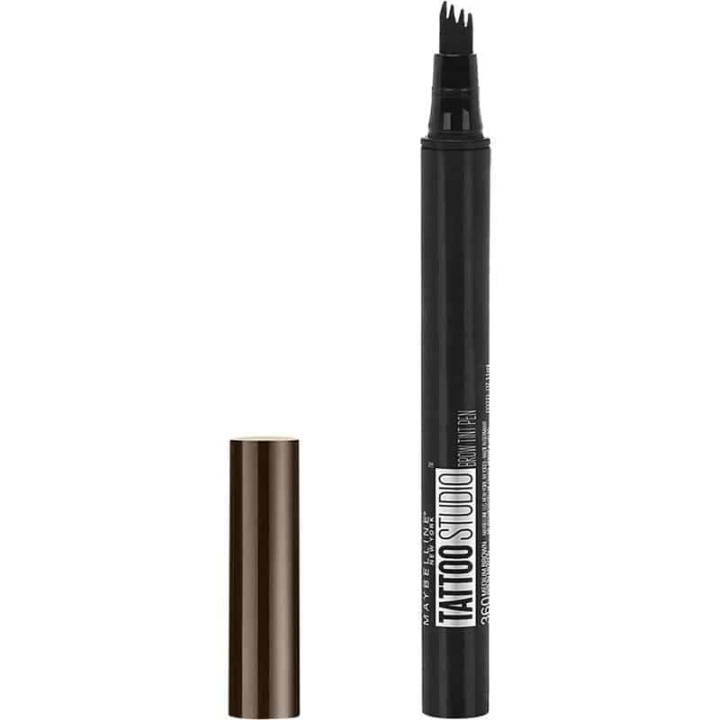 Maybelline Tattoo Brow Micro Pen Tint - 130 Deep Brown i gruppen SKØNHED & HELSE / Makeup / Øjne og øjenbryn / Øjenbryn pen hos TP E-commerce Nordic AB (A12149)