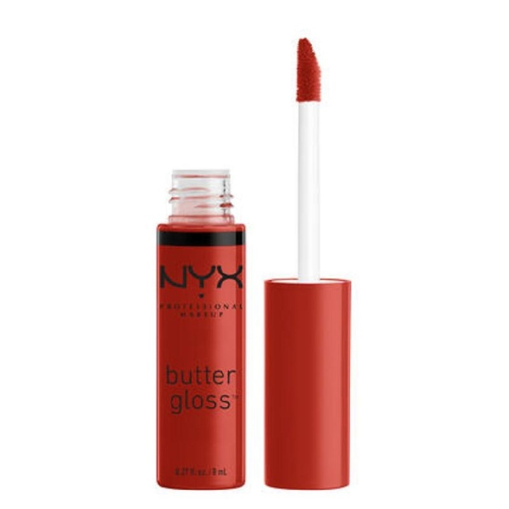 NYX PROF. MAKEUP Butter Lip Gloss - Apple Crisp i gruppen SKØNHED & HELSE / Makeup / Læber / Lip gloss hos TP E-commerce Nordic AB (A12389)