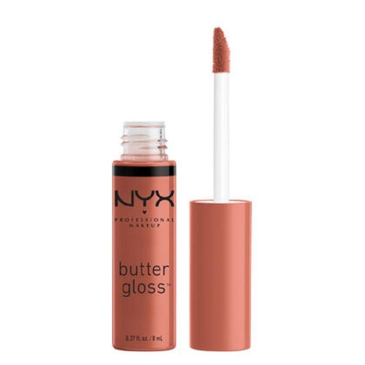 NYX PROF. MAKEUP Butter Lip Gloss - Bit of Honey i gruppen SKØNHED & HELSE / Makeup / Læber / Lip gloss hos TP E-commerce Nordic AB (A12390)