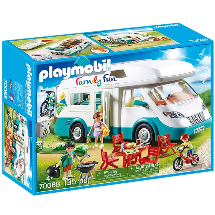 Playmobil Familjehusbil i gruppen LEGETØJ, BØRN & BABY / Legetøj hos TP E-commerce Nordic AB (A13527)