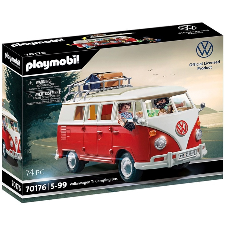 Playmobil Volkswagen T1 Folkabuss i gruppen LEGETØJ, BØRN & BABY / Legetøj / Legetøjsbiler hos TP E-commerce Nordic AB (A13555)