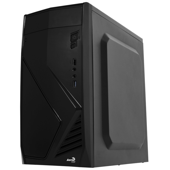 Aerocool CS102 datorväskor Midi Tower Svart i gruppen COMPUTERTILBEHØR / Computerkomponenter / Kabinet hos TP E-commerce Nordic AB (A14498)