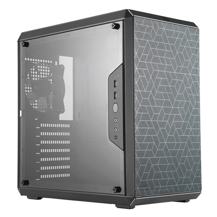 Cooler Master MasterBox Q500L Midi Tower Svart i gruppen COMPUTERTILBEHØR / Computerkomponenter / Kabinet hos TP E-commerce Nordic AB (A14526)