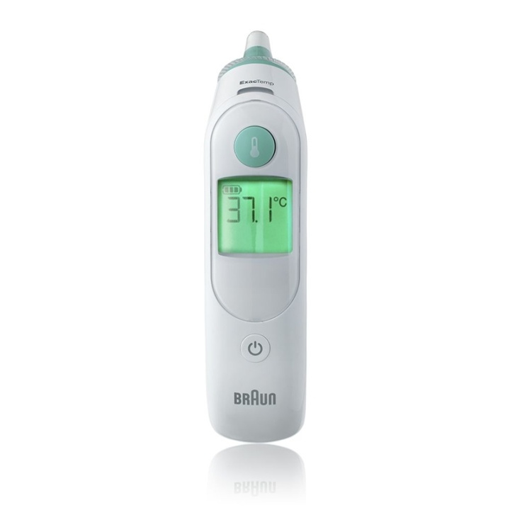 Braun ThermoScan 6 Kontakttermometer Vit Öra Knappar i gruppen SKØNHED & HELSE / Helse / Termometer hos TP E-commerce Nordic AB (A14562)