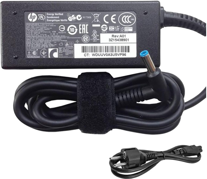 HP Smart nätadapter 45 W i gruppen COMPUTERTILBEHØR / Bærbare computere og tilbehør / Oplader / Opladere til laptops / HP/Compaq hos TP E-commerce Nordic AB (A14611)