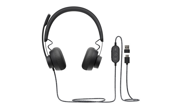 Logitech Zone Wired UC Headset Huvudband USB Type-C Svart i gruppen COMPUTERTILBEHØR / GAMING / Headset hos TP E-commerce Nordic AB (A14879)