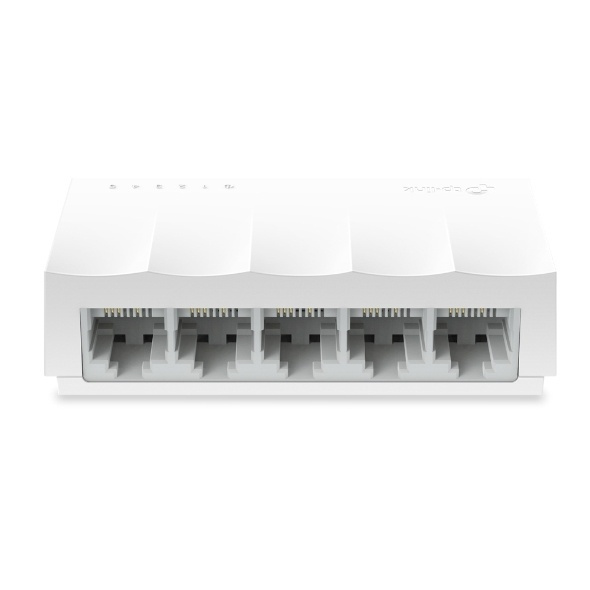 TP-LINK LS1005 Ohanterad Fast Ethernet (10/100) Vit i gruppen COMPUTERTILBEHØR / Netværk / Switches / 10/100Mbps hos TP E-commerce Nordic AB (A15281)