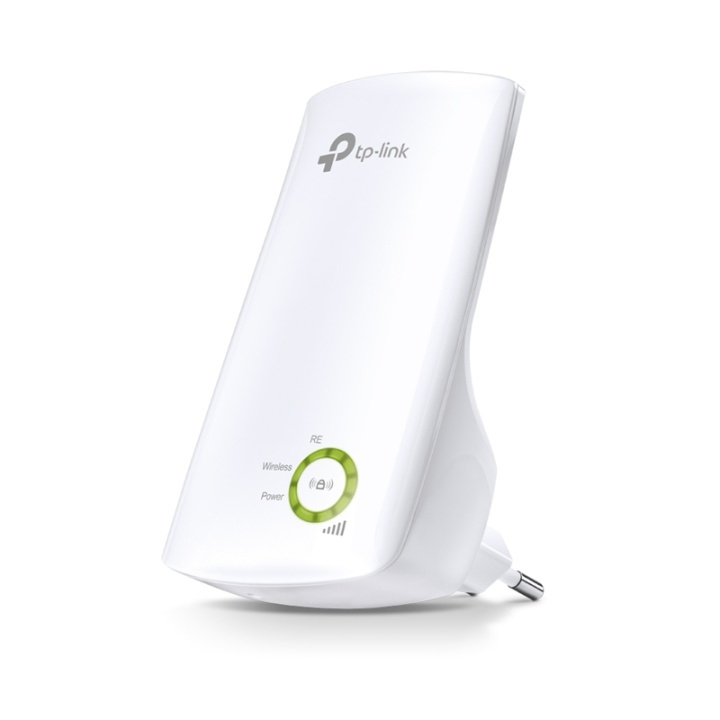 TP-LINK TL-WA854RE PowerLine-nätverksadapter 300 Mbit/s Wi-Fi Vit 1 styck i gruppen COMPUTERTILBEHØR / Netværk / Homeplug/Powerline hos TP E-commerce Nordic AB (A15349)