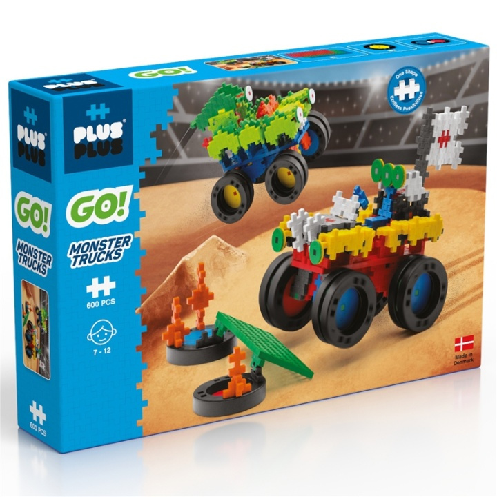 Plus-Plus Go! Monster Truck Set i gruppen LEGETØJ, BØRN & BABY / Legetøj / Legetøj hos TP E-commerce Nordic AB (A17986)