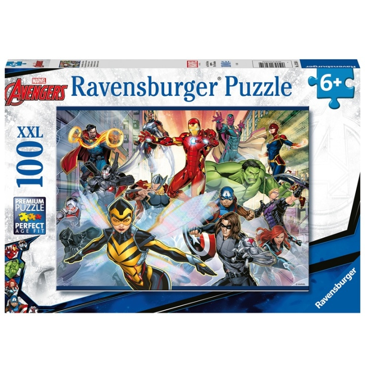 Ravensburger Avengers 100p i gruppen LEGETØJ, BØRN & BABY / Legetøj / Puslespil hos TP E-commerce Nordic AB (A17994)