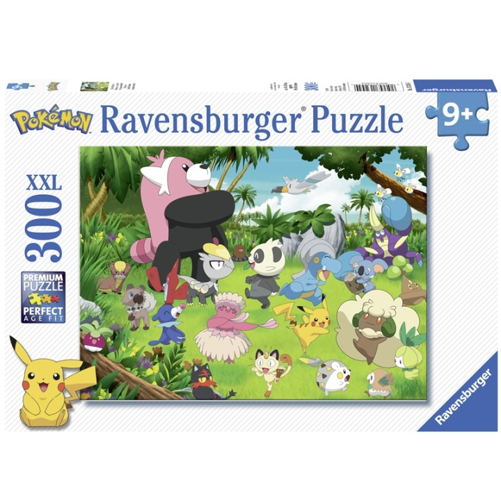 Ravensburger Wild Pokémon 300p i gruppen LEGETØJ, BØRN & BABY / Legetøj / Puslespil hos TP E-commerce Nordic AB (A18023)