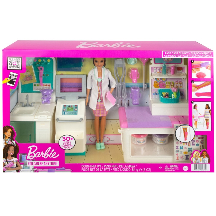 Barbie Fast Cast Clinic i gruppen LEGETØJ, BØRN & BABY / Legetøj / Docks og tilbehør hos TP E-commerce Nordic AB (A18283)