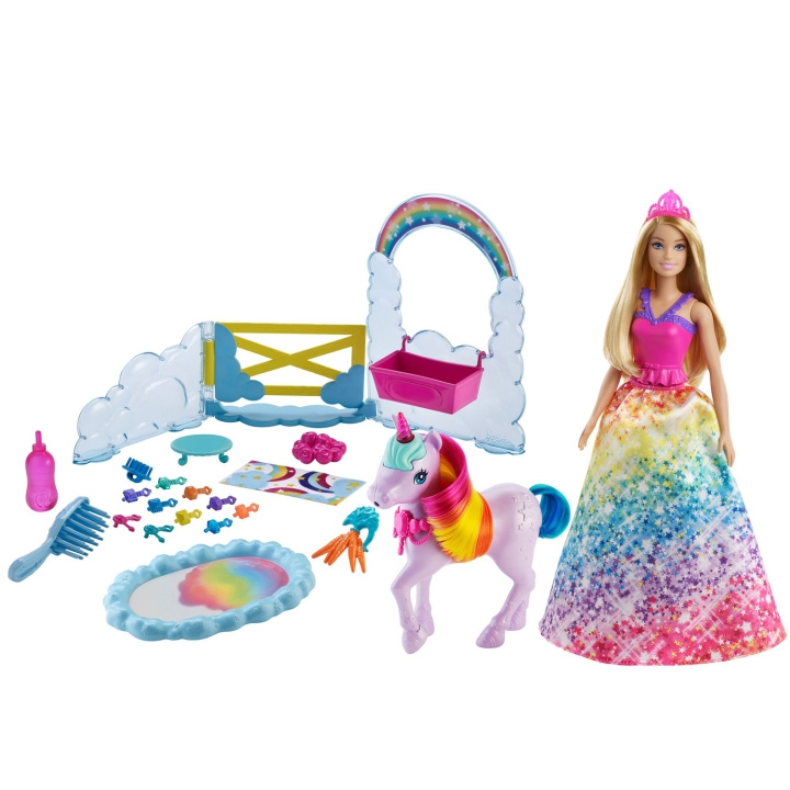 Barbie Rainbow Potty Unicorn Playset i gruppen LEGETØJ, BØRN & BABY / Legetøj / Docks og tilbehør hos TP E-commerce Nordic AB (A18286)