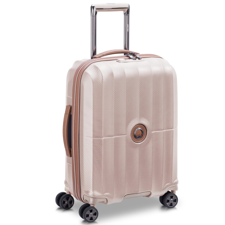 Delsey Paris ST Tropez Cabin Slim 55 Rose i gruppen SPORT, FRITID & HOBBY / Rejsetilbehør / Rejsetasker hos TP E-commerce Nordic AB (A18582)