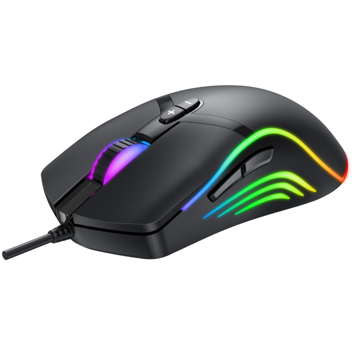 Denver Gaming mouse with RGB light i gruppen COMPUTERTILBEHØR / GAMING / Mus hos TP E-commerce Nordic AB (A18592)