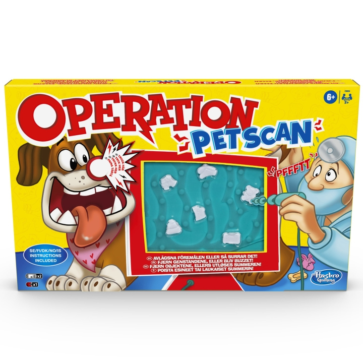 Hasbro Operation Pet Scan i gruppen LEGETØJ, BØRN & BABY / Spil / Brætspil hos TP E-commerce Nordic AB (A18794)