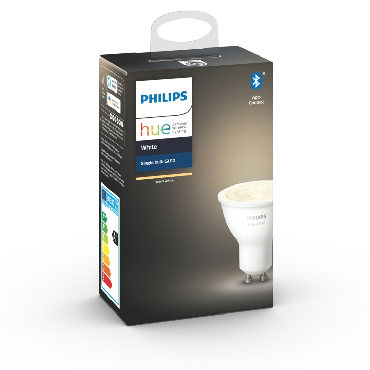 Philips Hue White GU10 5,2W 1-pack i gruppen HJEM, HUS & HAVE / Smart hjem / Smart belysning hos TP E-commerce Nordic AB (A19295)